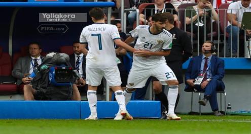 "البديل" الروسي إيروكين يدخل تاريخ كأس العالم